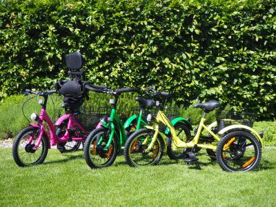 Trójkołowe rowery rehabilitacyjne Hop Trikes
