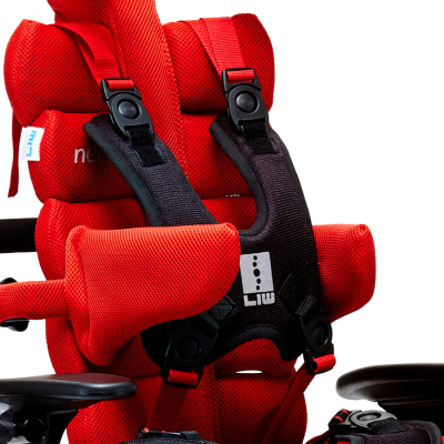 Side supports, vest and stabilising straps