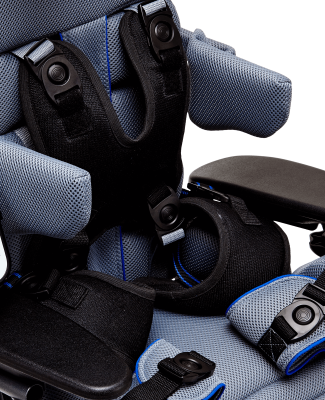 Side supports, vest and stabilising straps