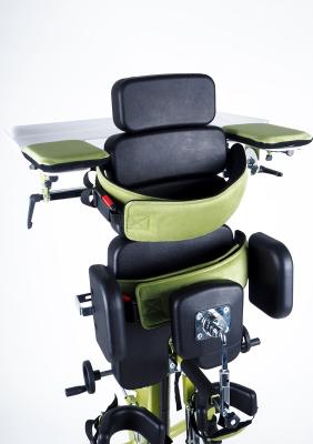Side supports with strap