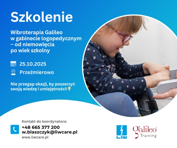 25.10.2025 - Wibroterapia Galileo w gabinecie logopedycznym