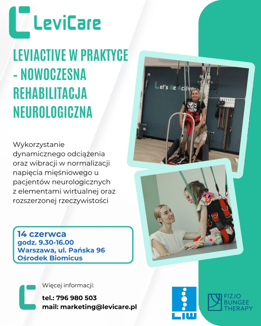Dynamiczne odciążenie i wibracje w normalizacji napięcia mięśniowego u pacjentów neurologicznych z elementami VR i AR